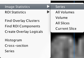 Analysis Menu