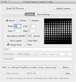 Create Layout