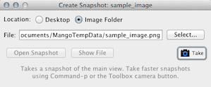 Create Snapshot