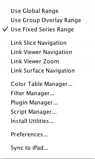 Options Menu