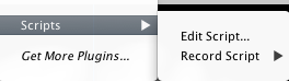 Plugins Menu