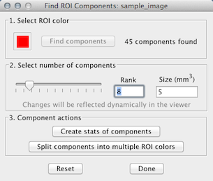Find ROI Components